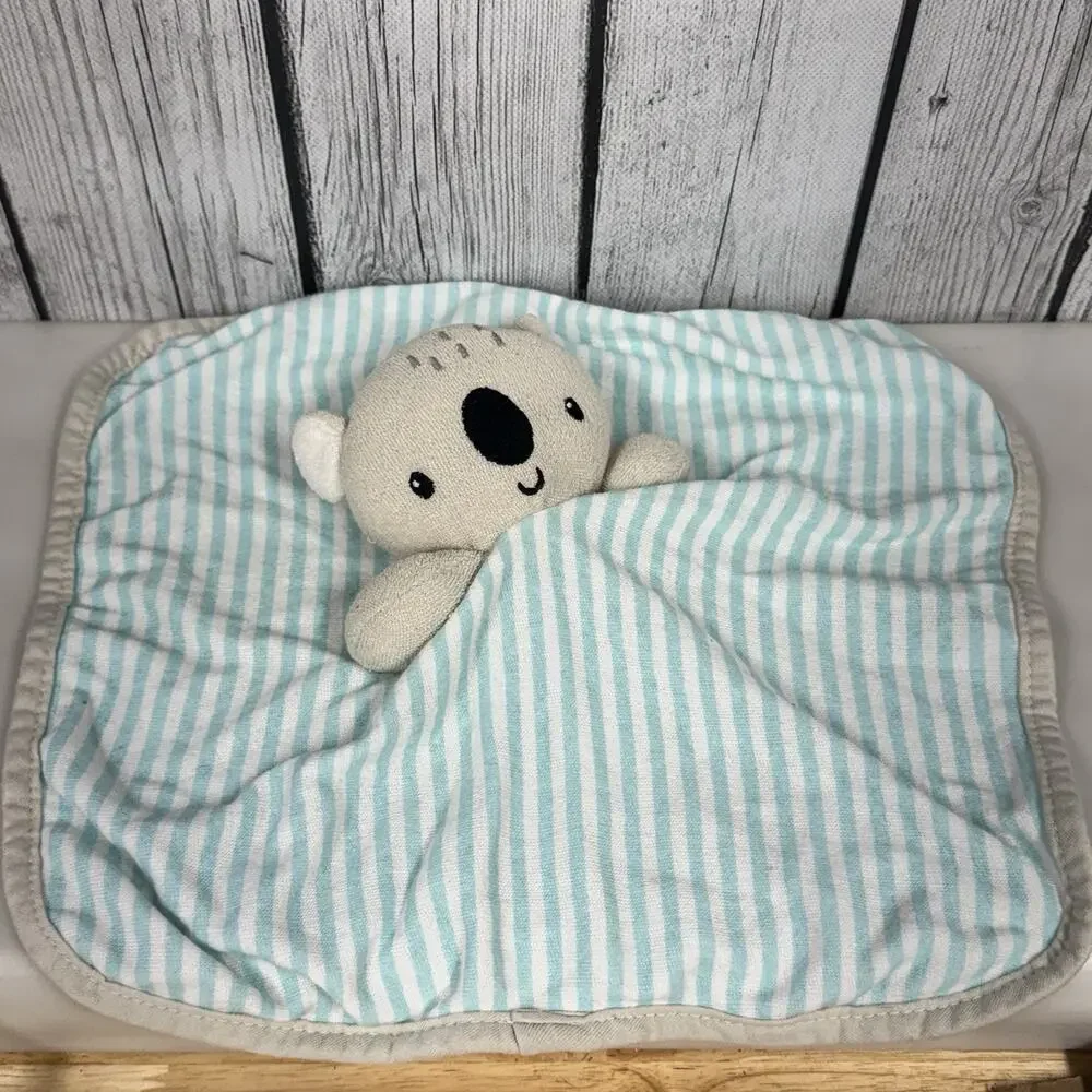 Gerber Baby Neutral Little Animals Koala Washcloth Lovey Bath Time Bedtime